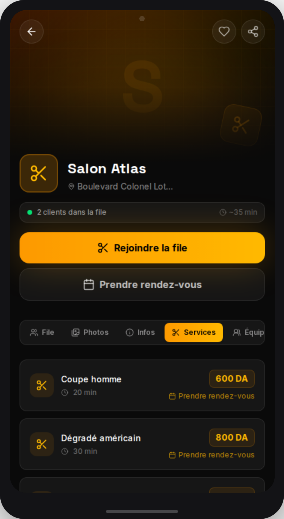 Prix et durée, sans surprise